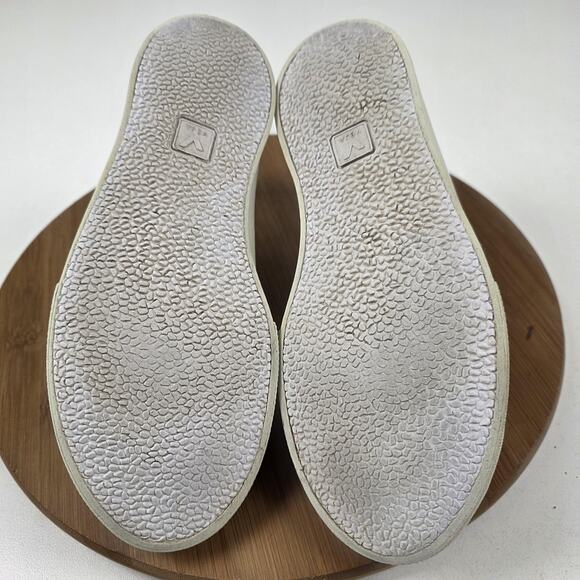 Veja Leather Shoes Womens Size 7 EU 38 White‎ Low Top Lace Up Casual Sneakers - Picture 12 of 16